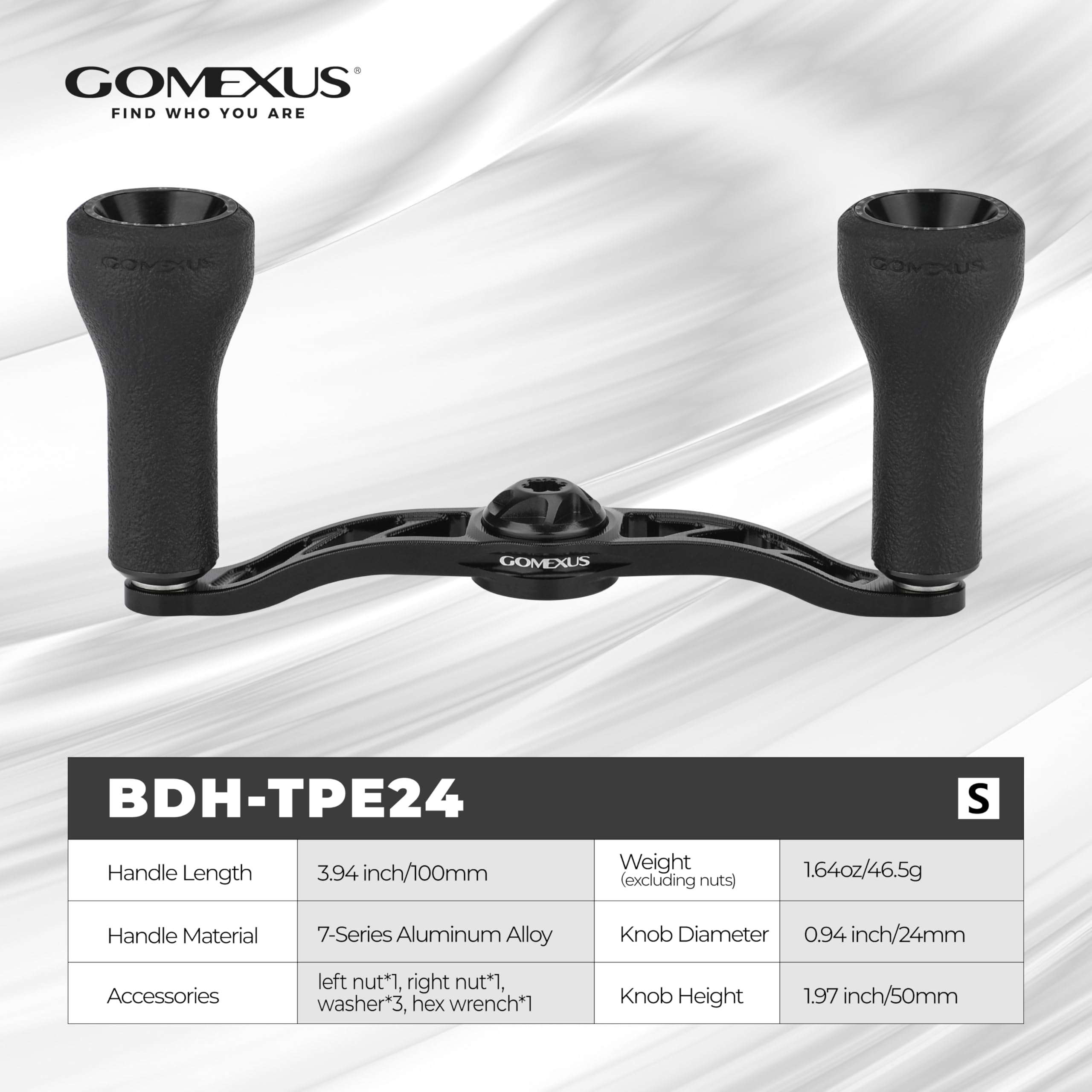 Amazon.com: GOMEXUS Power Handle Compatible for Shimano Tranx